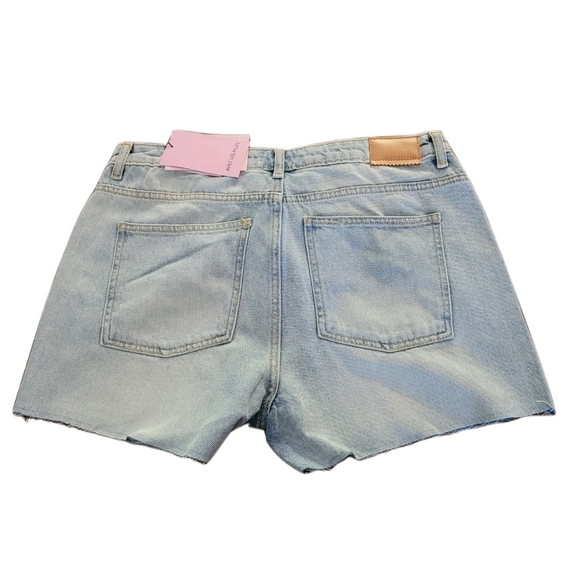 AVEC LES FILLES Long Denim Shorts Size 30 - Picture 8 of 8